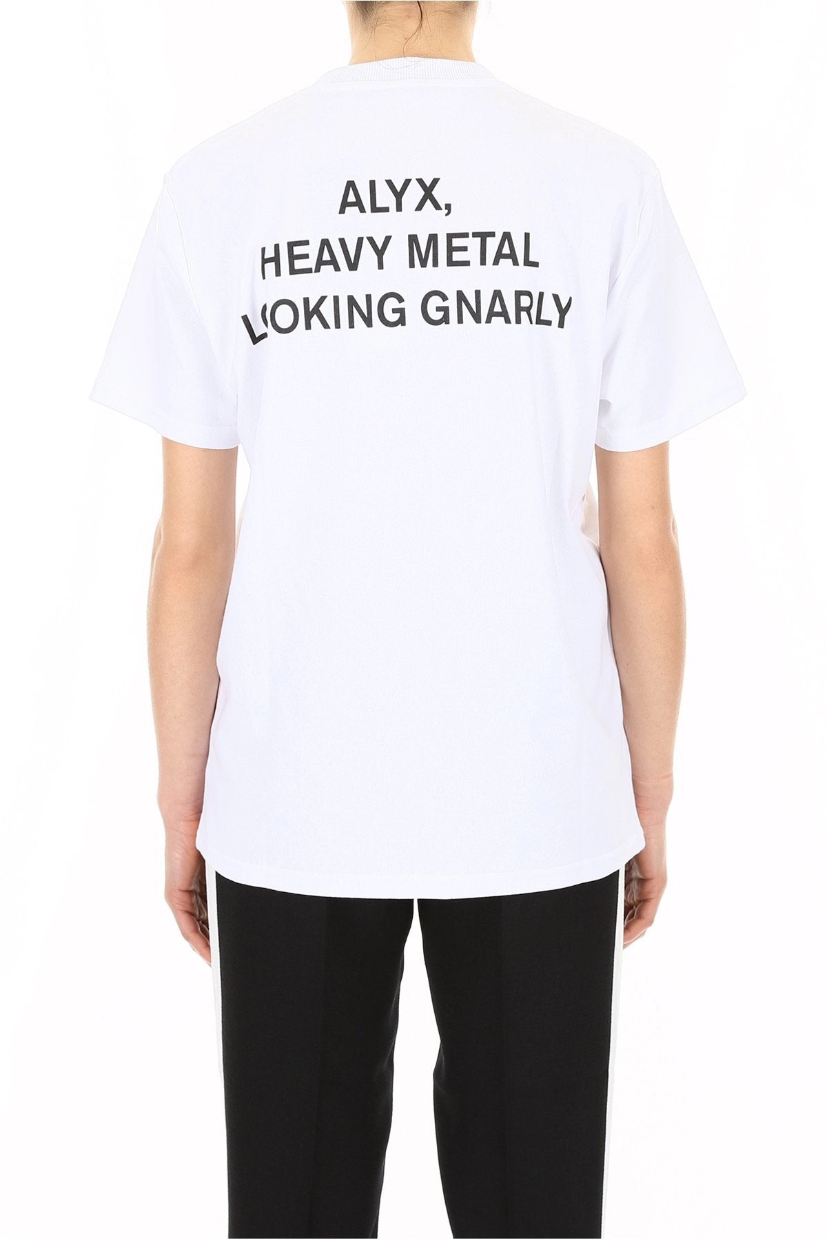 1017 Alyx 9SM Heavy Metal Logo Print T-Shirt