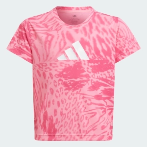 adidas AEROREADY Sport Icons Animal Print Kids Tee