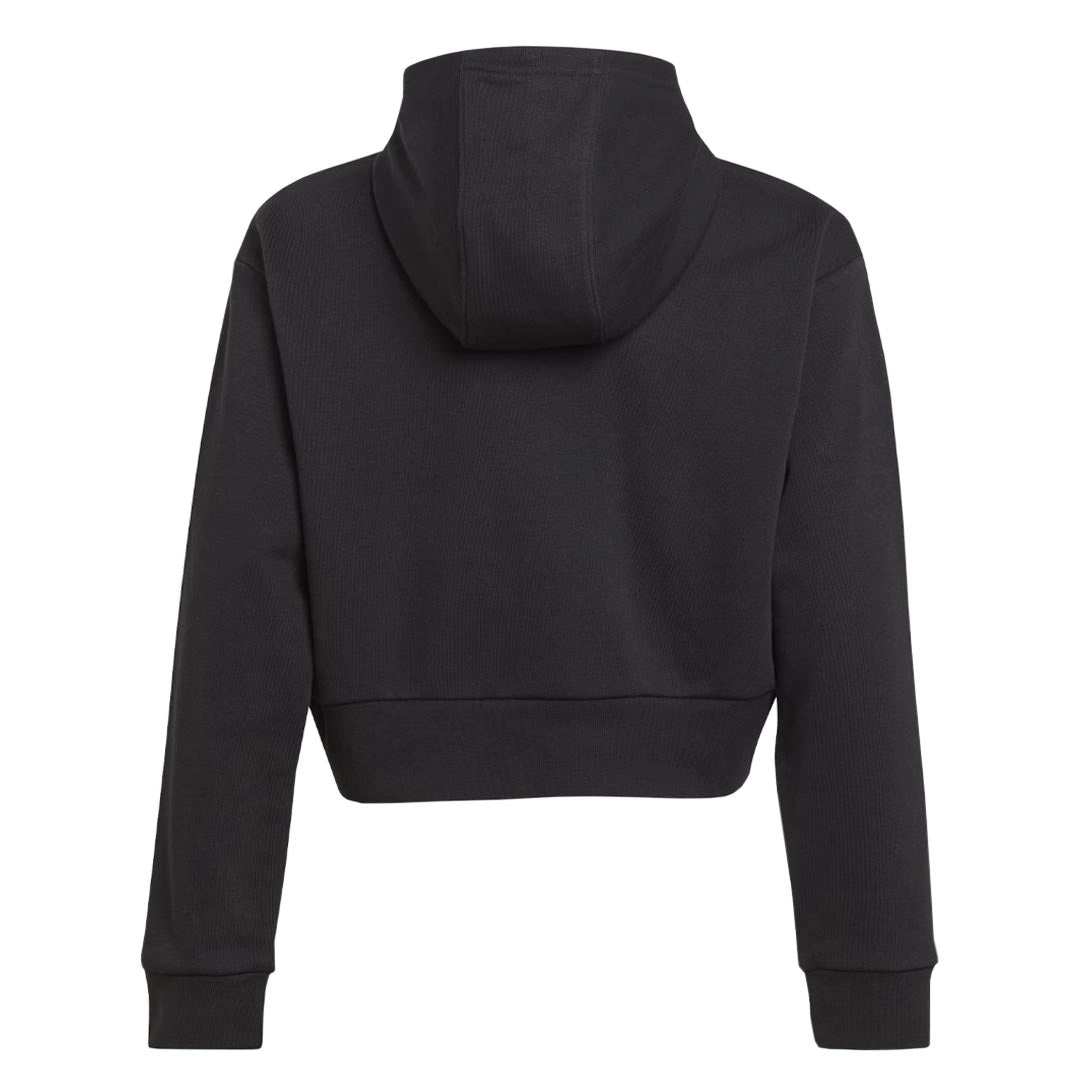 adidas - Girls' (Junior) Adicolor Cropped Hoodie (IJ9719)