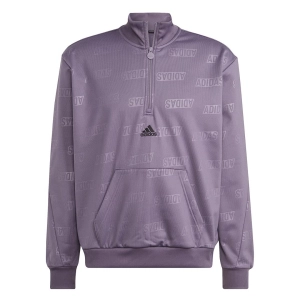 adidas - Men's Embossed Quarter Zip Sweatshirt (IJ6441)