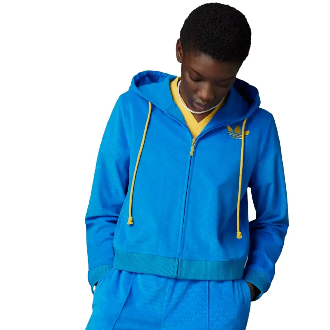 adidas - Women's Adicolor Velour Zip Hoodie (IB2046)