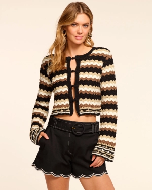 Alanza Long Sleeve Cardigan Sweater