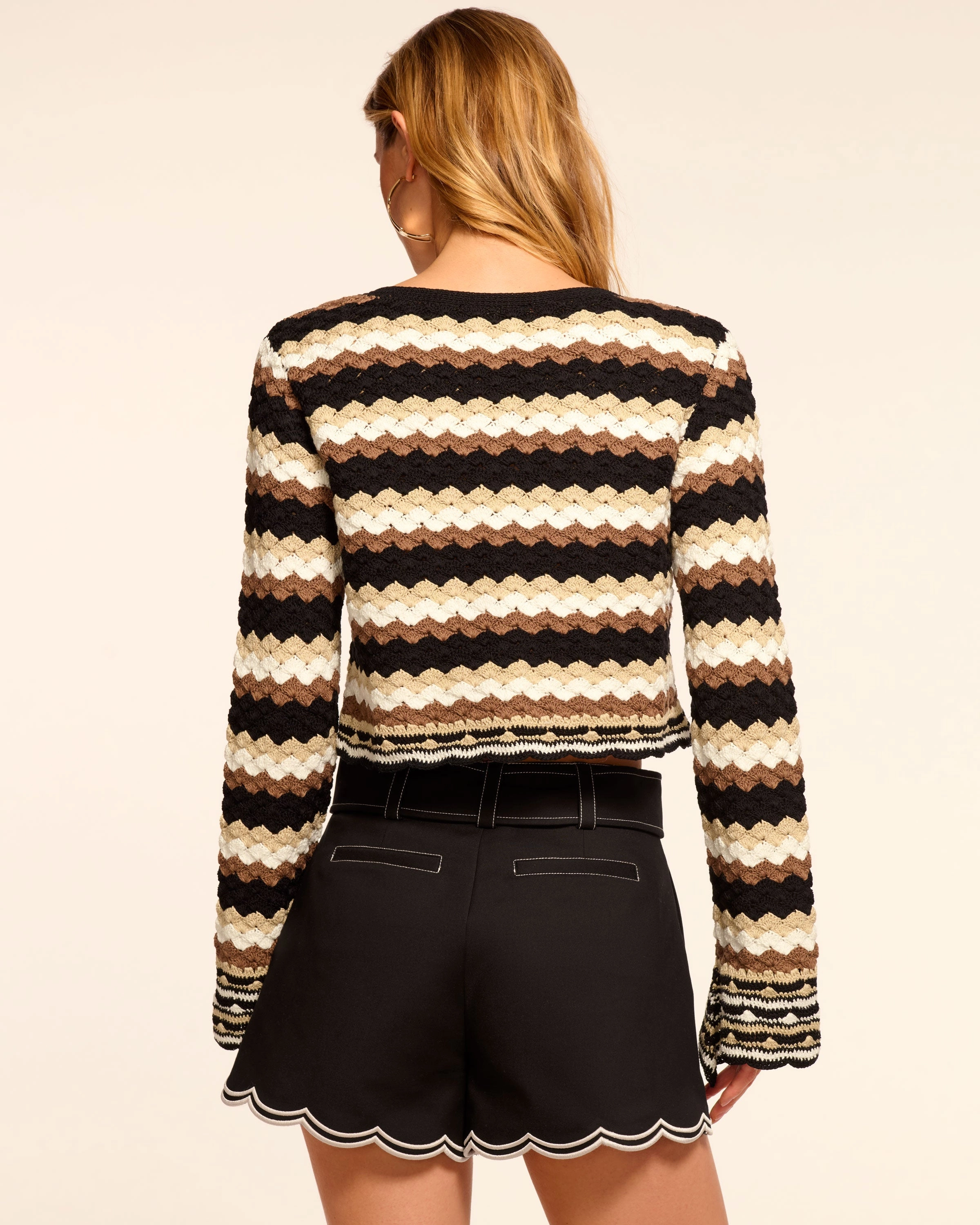 Alanza Long Sleeve Cardigan Sweater