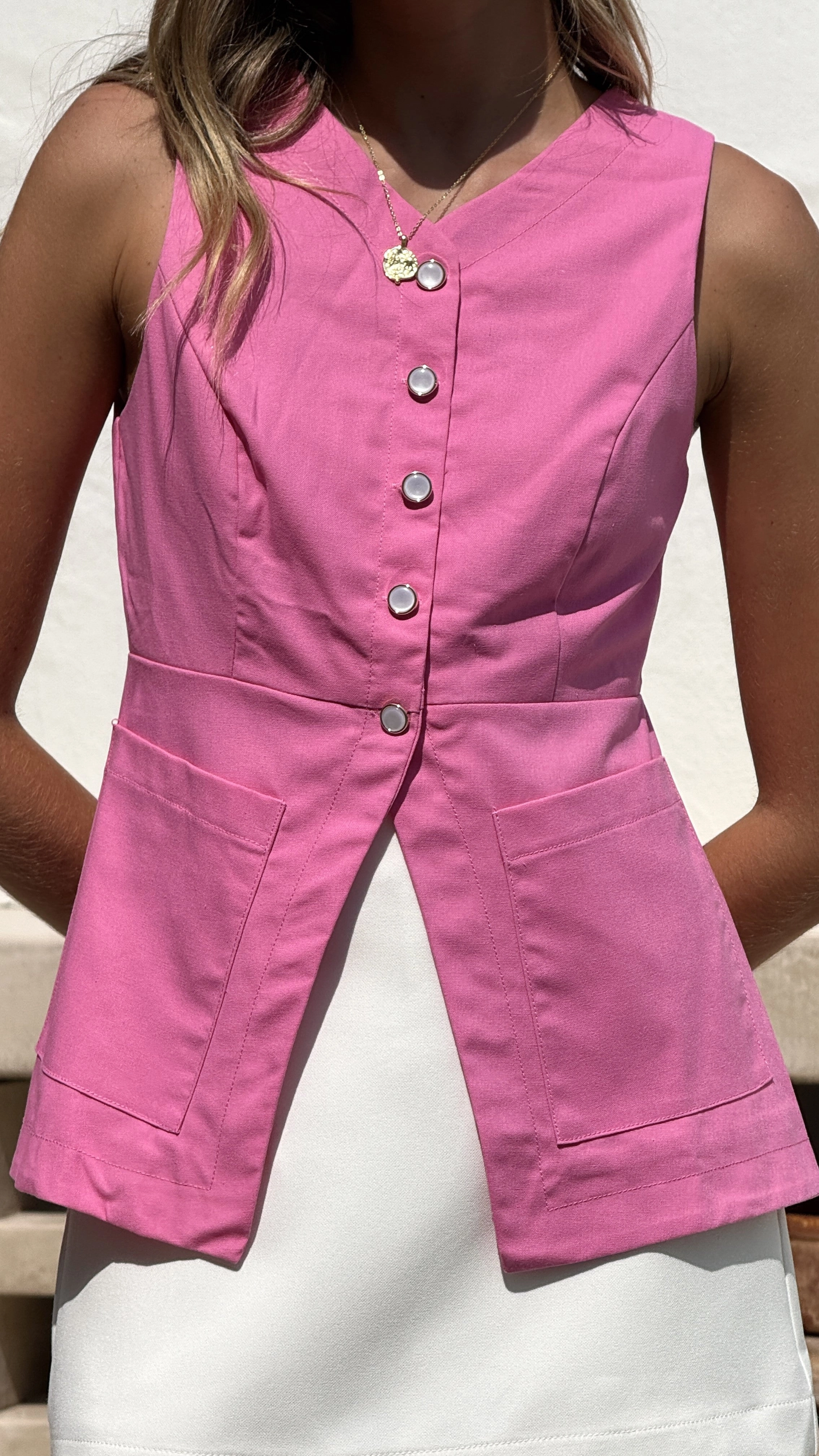 Amber Top - Pink