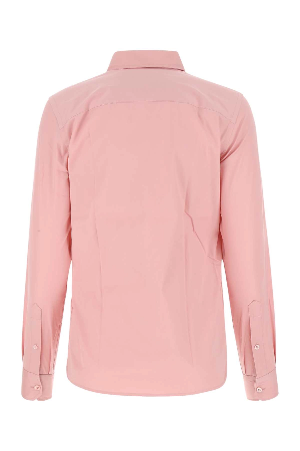 AMI Classic Logo Embroidered Long-Sleeved Shirt