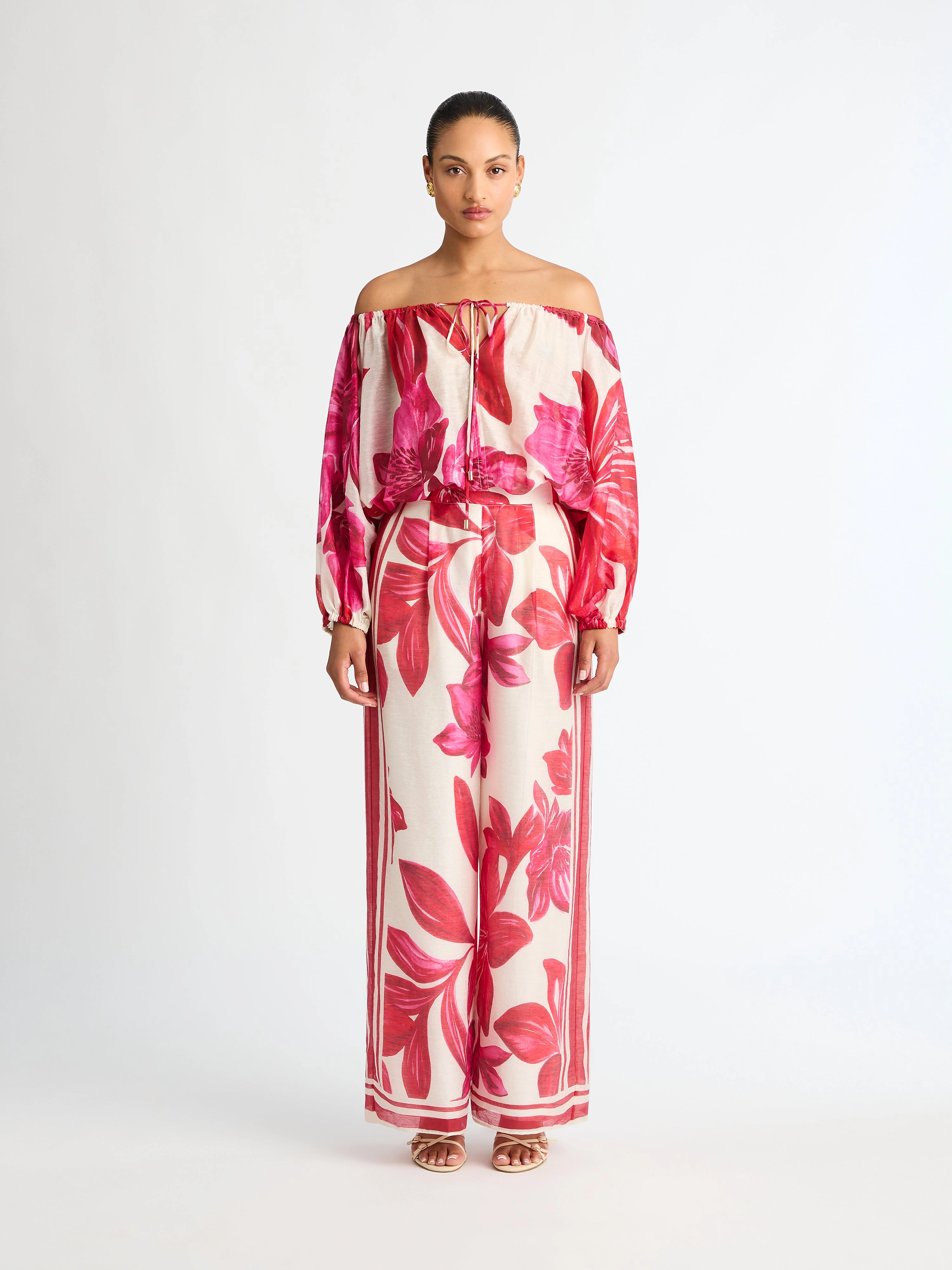 ANTIGUA FLORAL BLOUSE