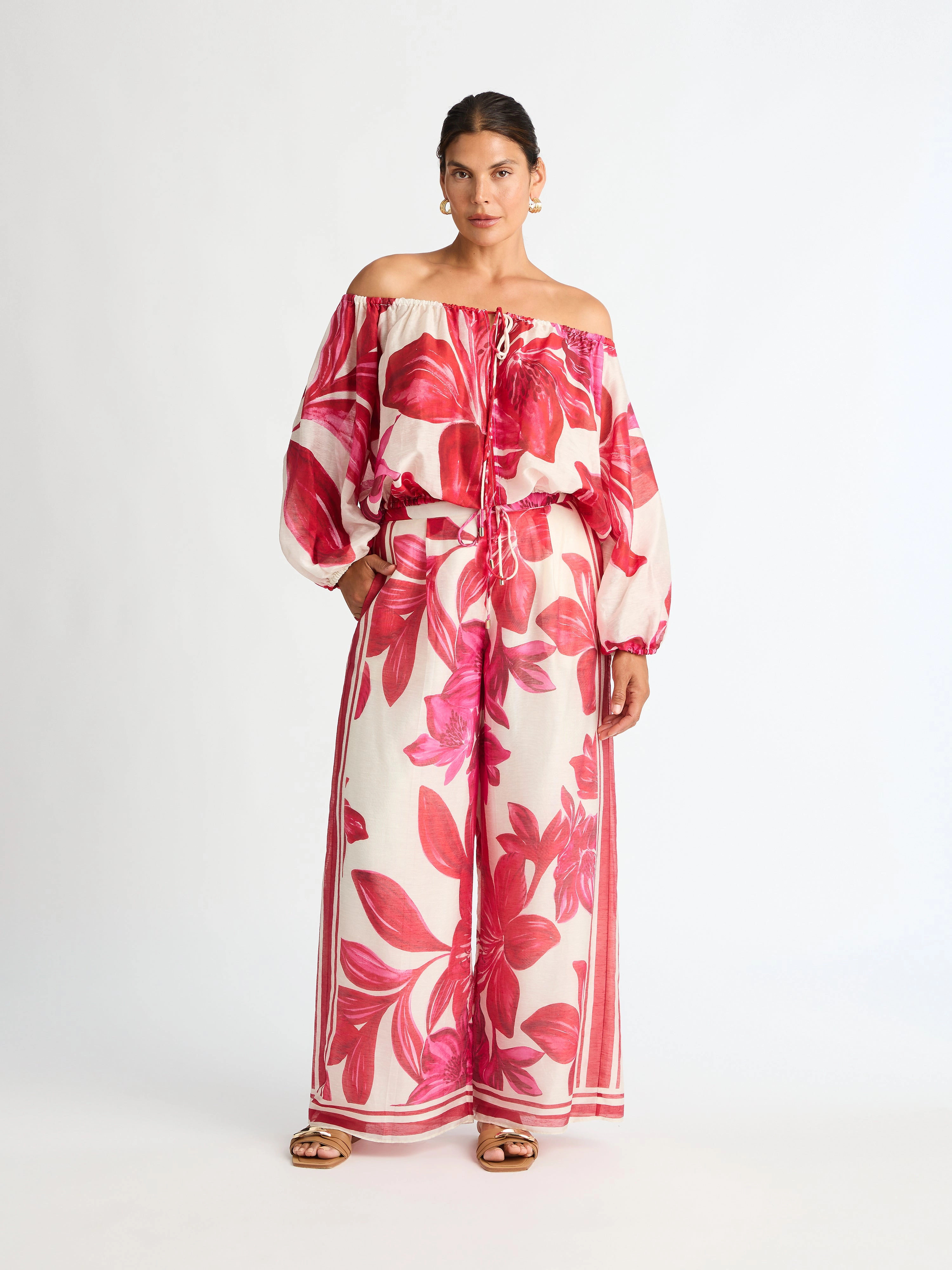 ANTIGUA FLORAL BLOUSE