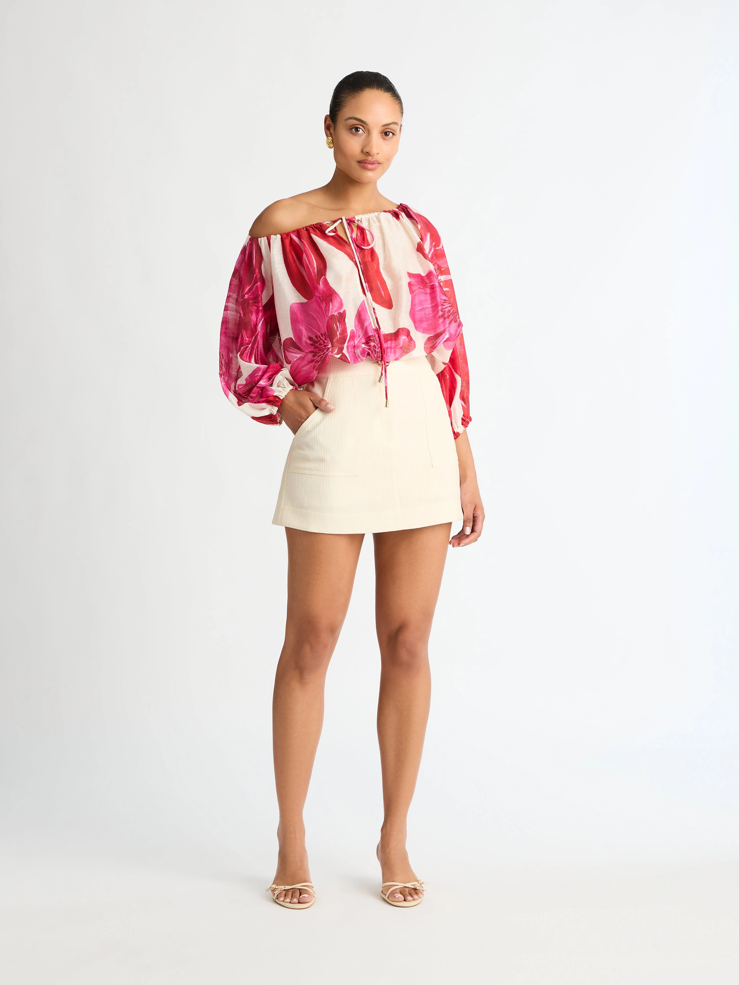 ANTIGUA FLORAL BLOUSE