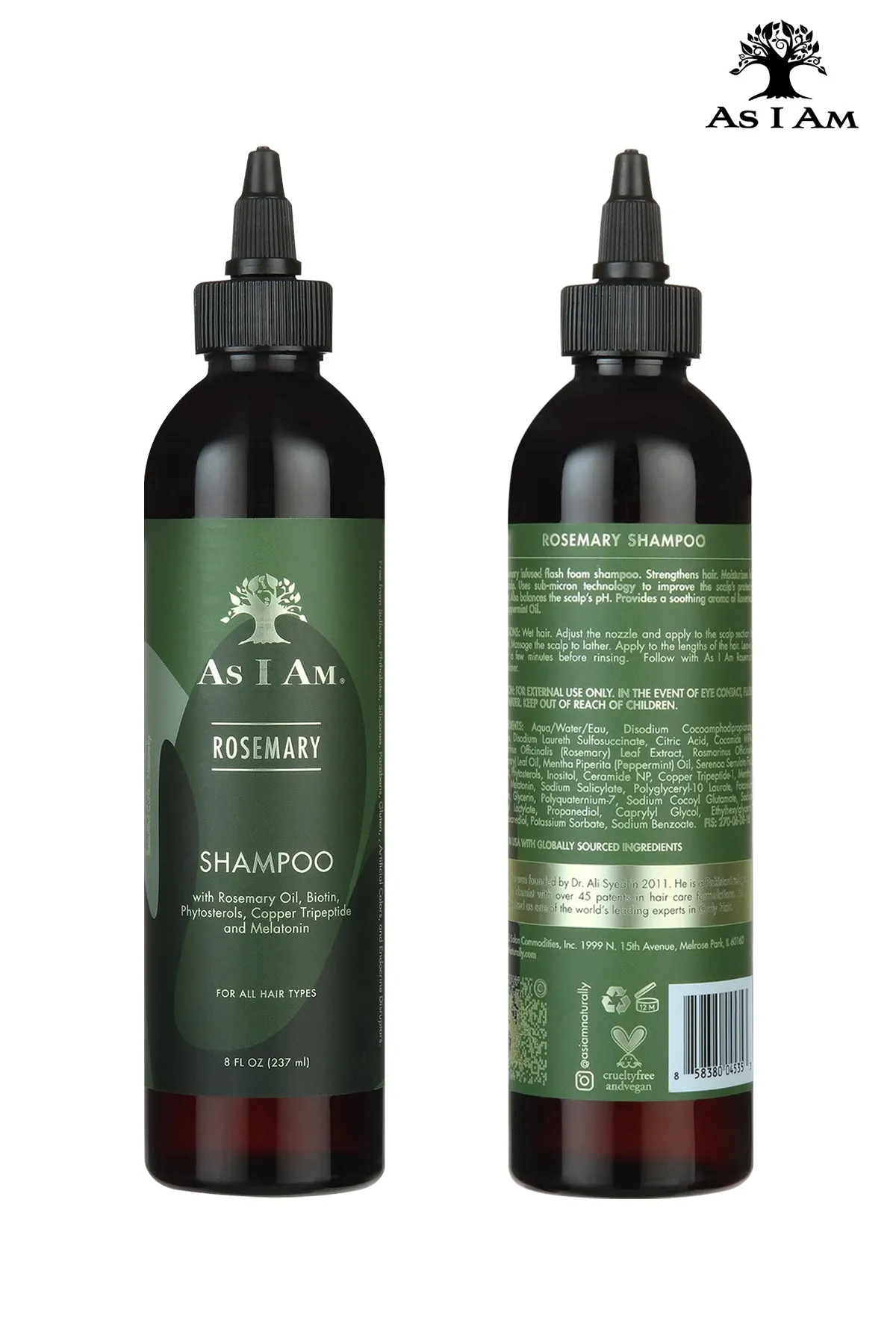 AS I AM ROSEMARY SHAMPOO 8oz