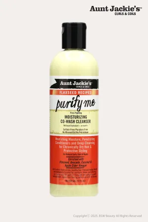 AUNT JACKIES PURIFY ME MOISTURIZING CO-WASH CLEANSER 12oz