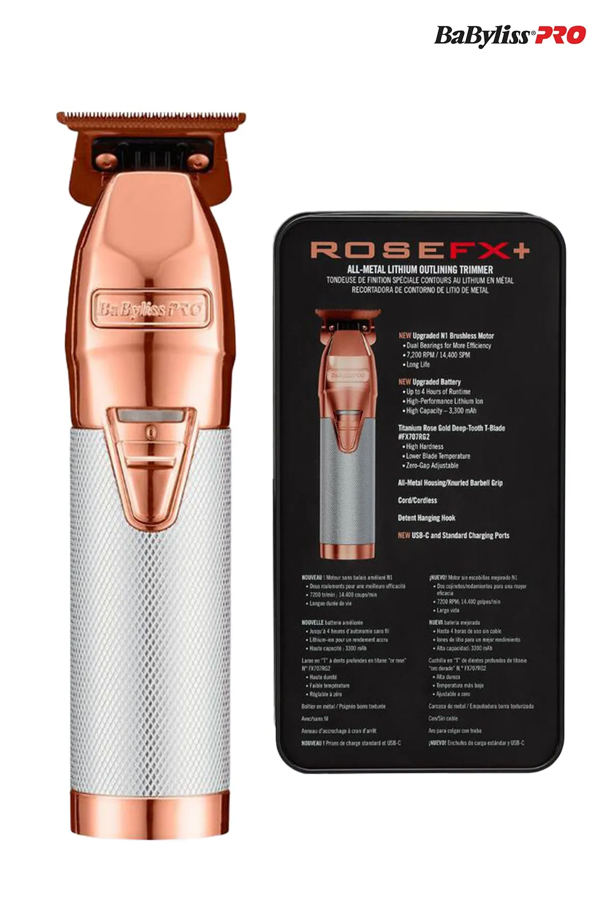 BABYLISSPRO ROSEFX LITHIUM OUTLINING TRIMMER