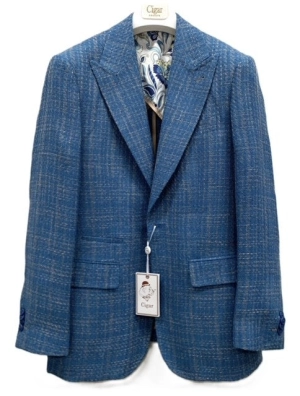 Bergamo Elegant J-6073 Sport Coat - Blue