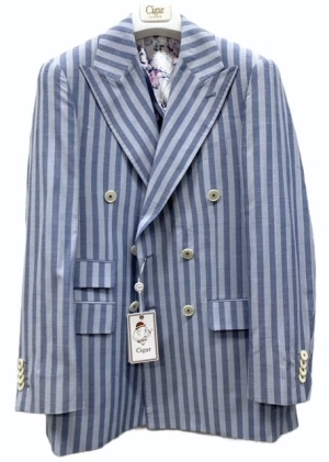 Bergamo Elegant J-6080 Sport Coat - Blue