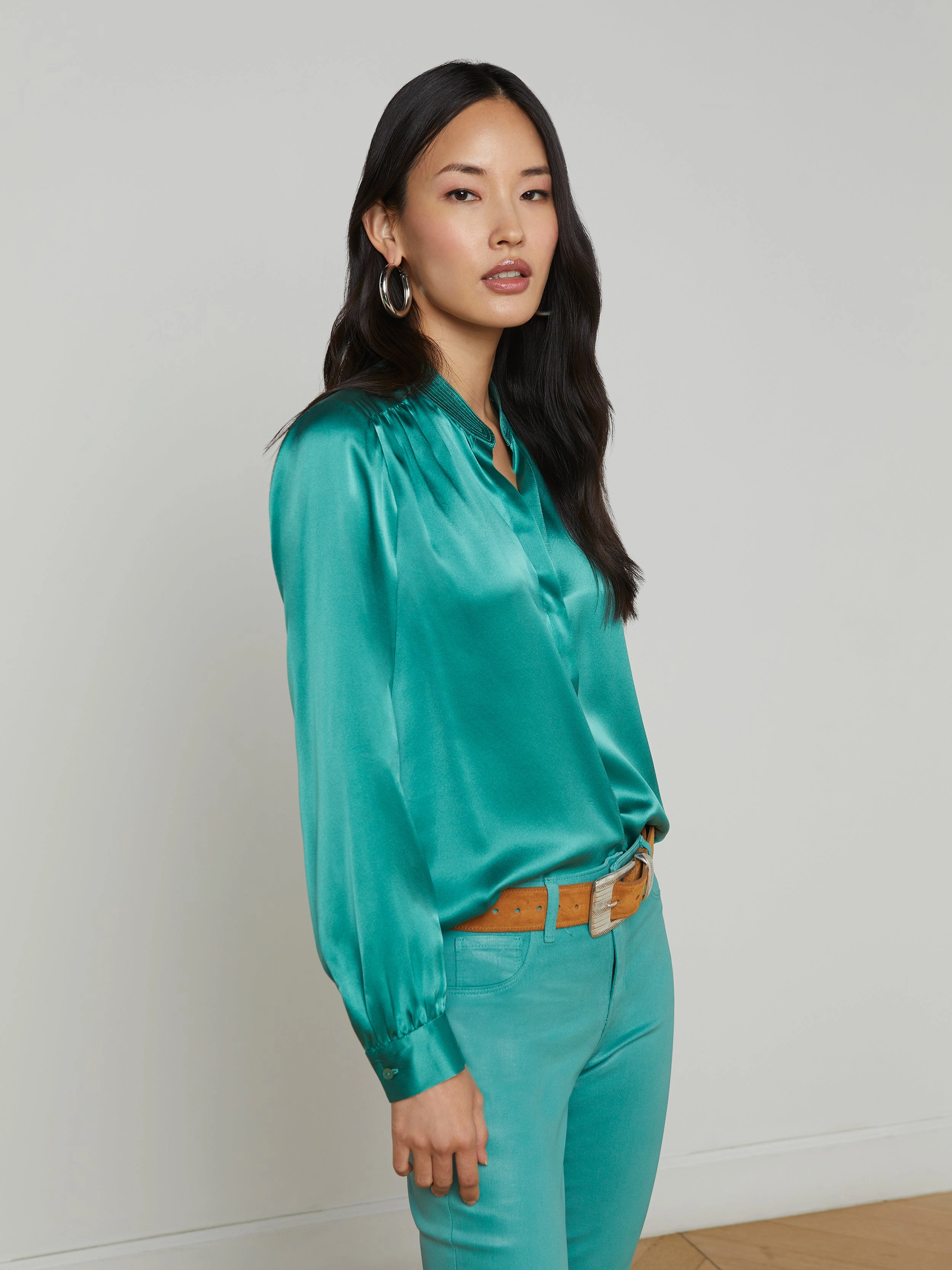 Bianca Silk Blouse