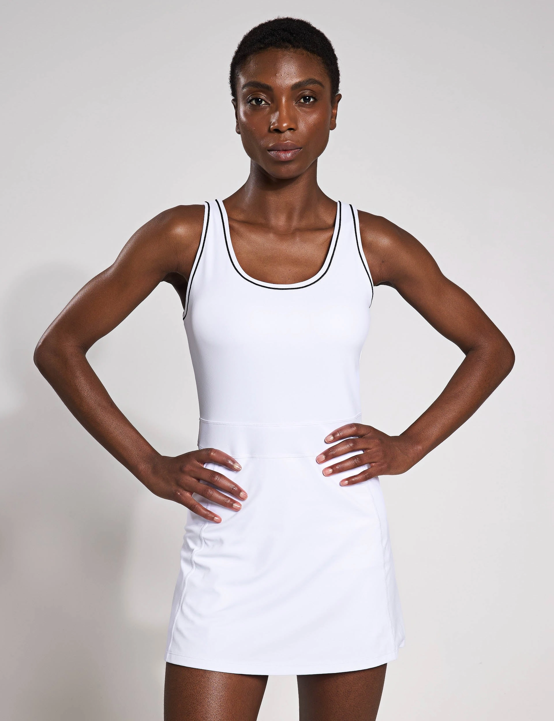 Bonnie Dress - White