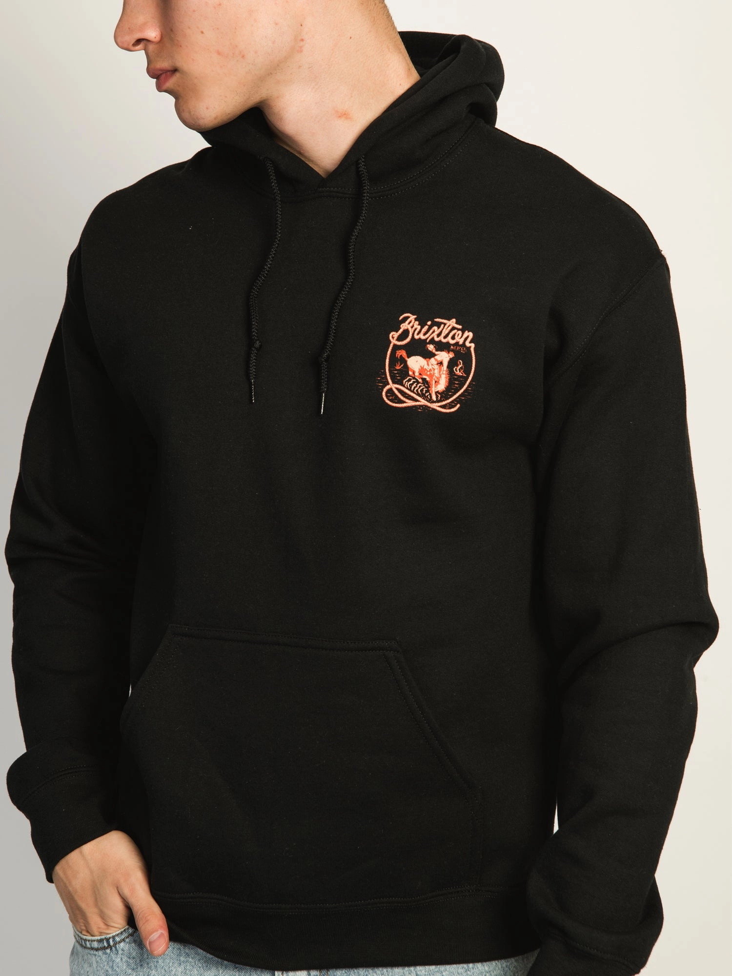 BRIXTON OMAHA PULLOVER HOODIE