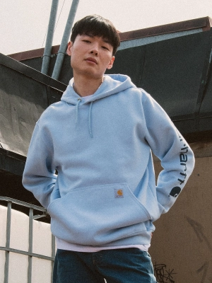 CARHARTT SLEEVE PULL OVER HOODIE