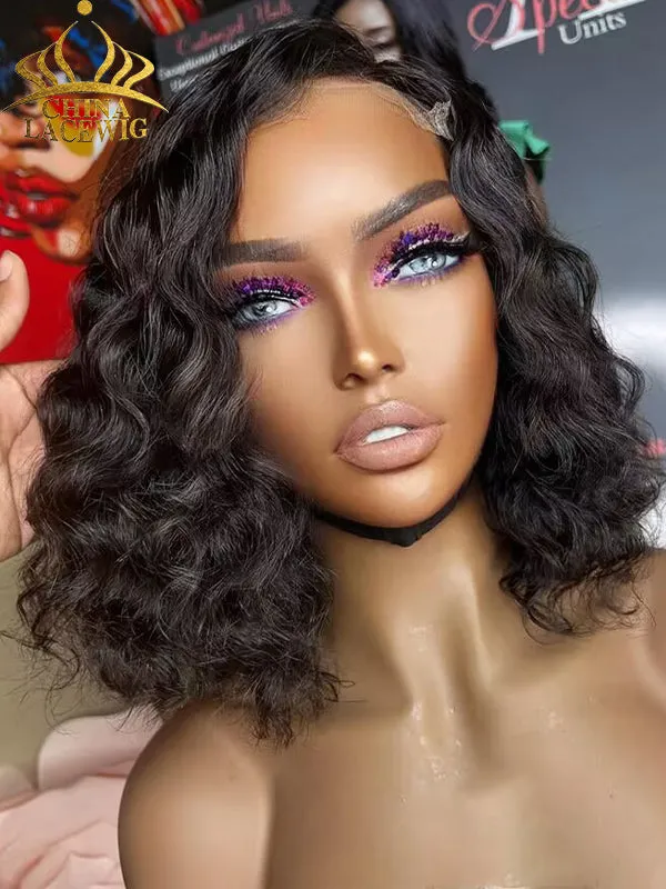 Chinalacewig 8x6 Royal 007 Lace Wig Loose Deep Wear &Go Breathable Cap Wig CL02