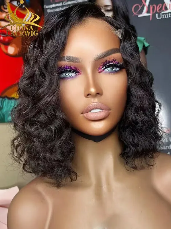 Chinalacewig 8x6 Royal 007 Lace Wig Loose Deep Wear &Go Breathable Cap Wig CL02