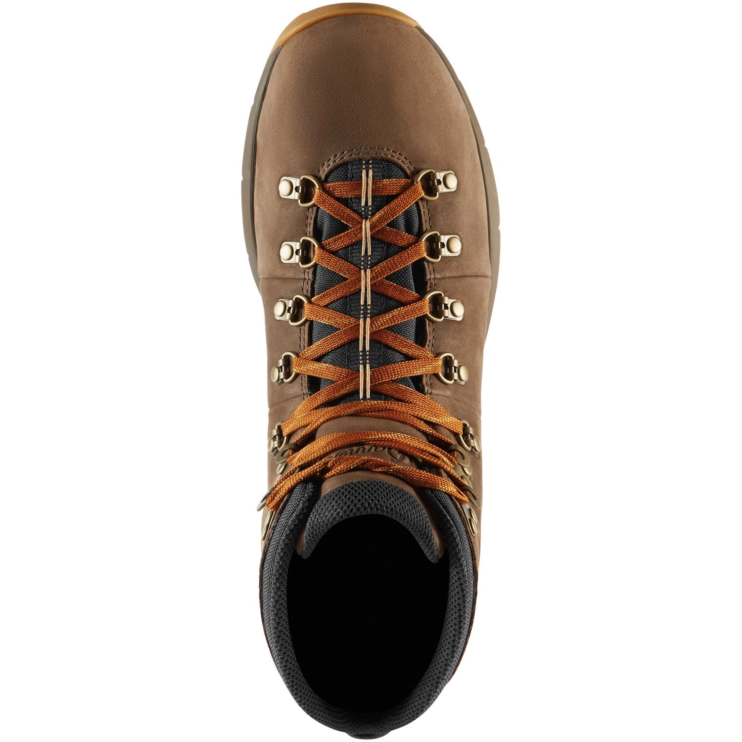 Danner Mens Mountain 600 Leaf GTX Loam Brown/Glazed Ginger Leather Hiking Boots