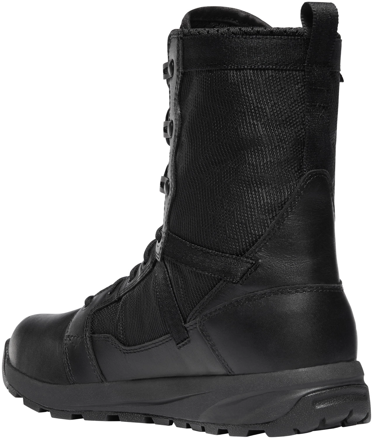 Danner Mens Resurgent Tactical Dry Black Leather Tactical Boots