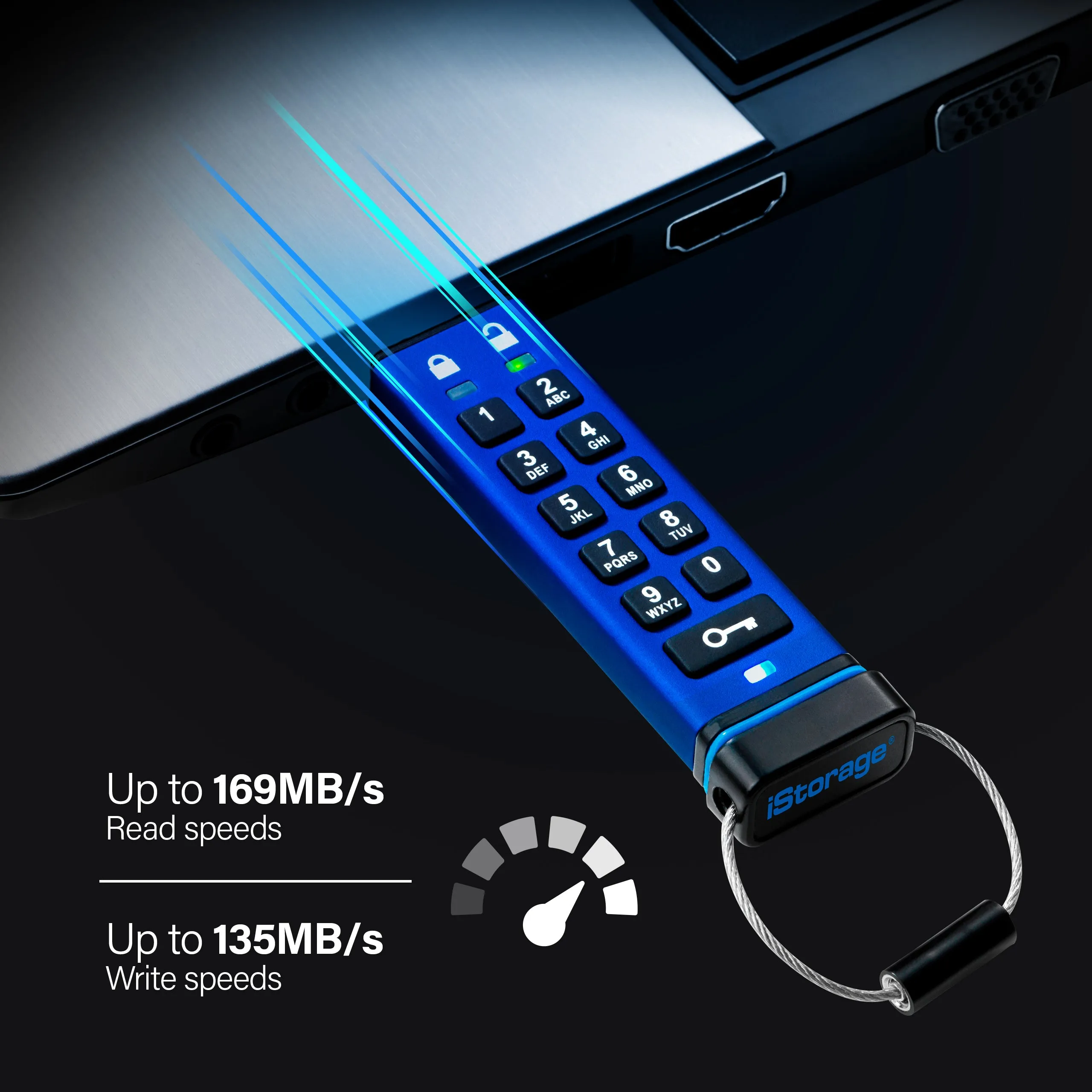 datAshur PRO Hardware Encrypted Flash Drive by iStorage