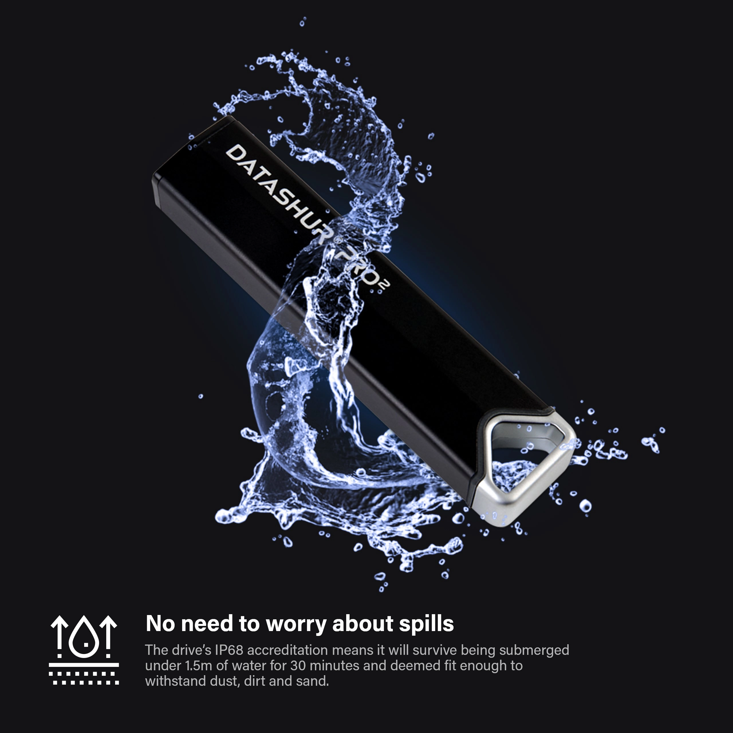 datAshur PRO2 Hardware Encrypted Flash Drive by iStorage
