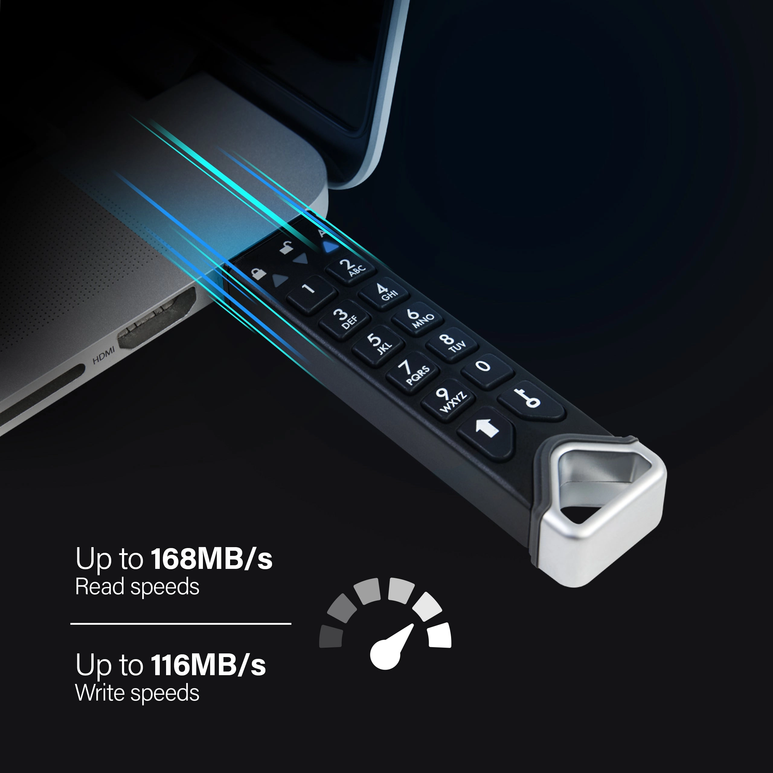 datAshur PRO2 Hardware Encrypted Flash Drive by iStorage