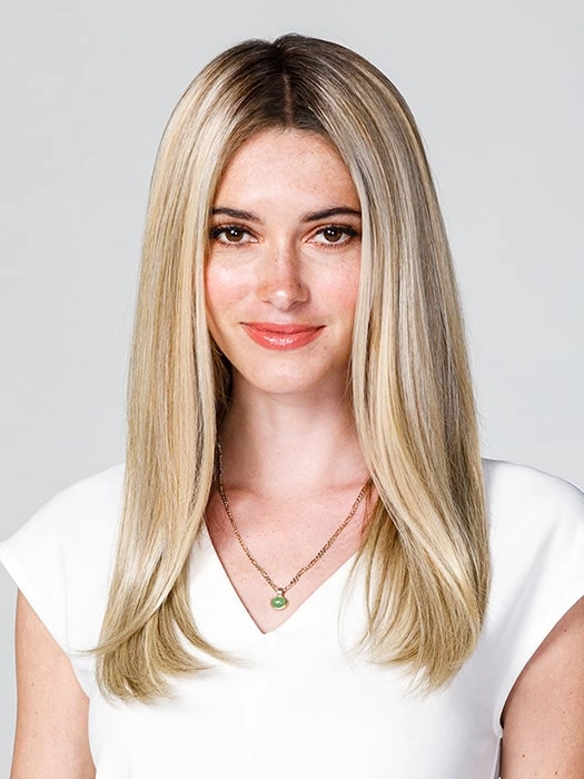 easiPart T HD 18" | Synthetic Hair Topper (Mono Top)