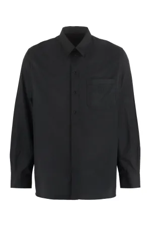 Fendi Logo Embossed Tailored Shirt