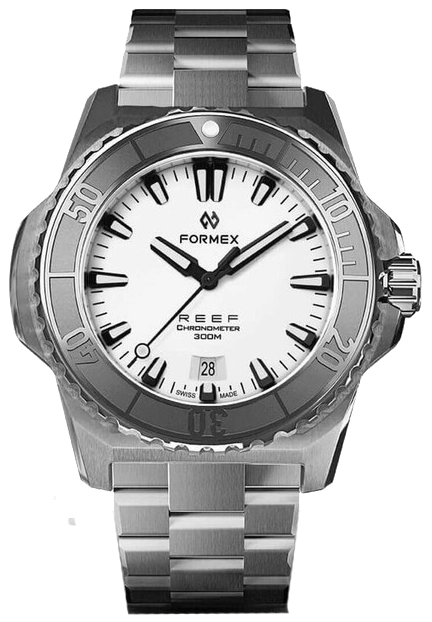 Formex REEF Automatic Chronometer 300m White Steel Bezel