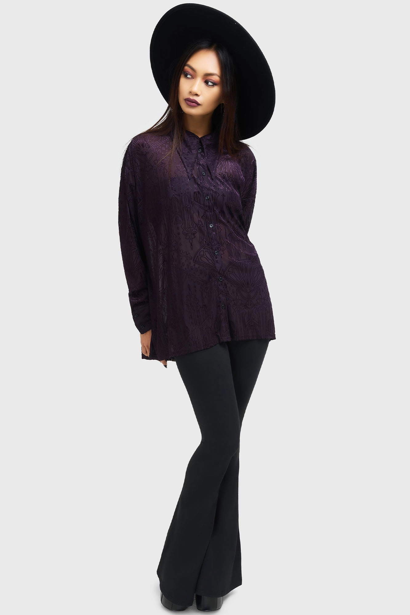 Gates Of Hell Shirt [Purple]