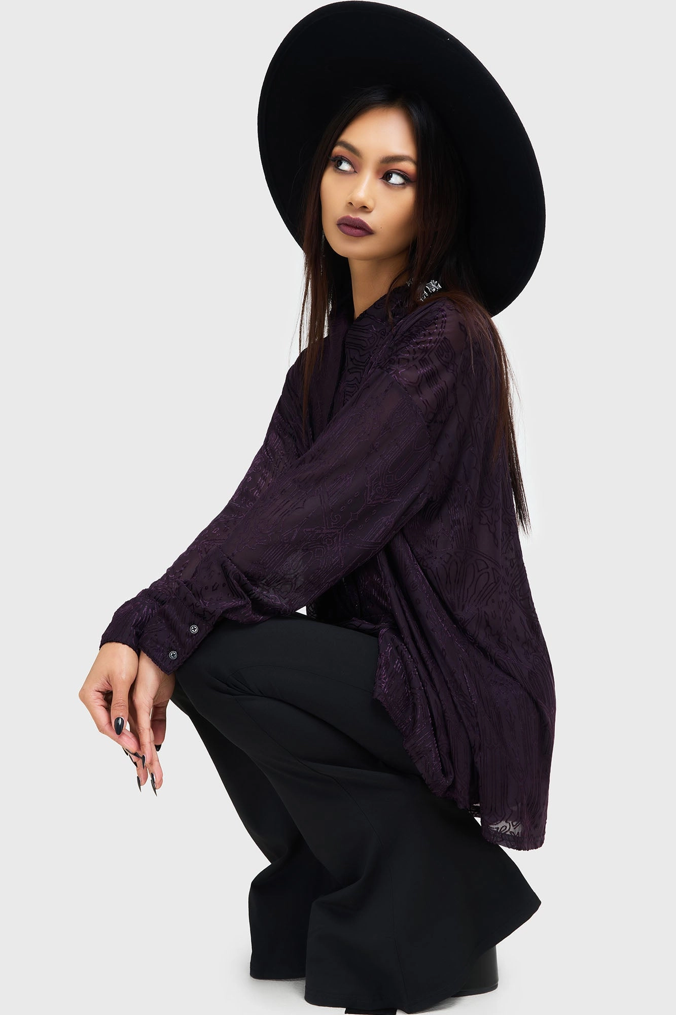 Gates Of Hell Shirt [Purple]