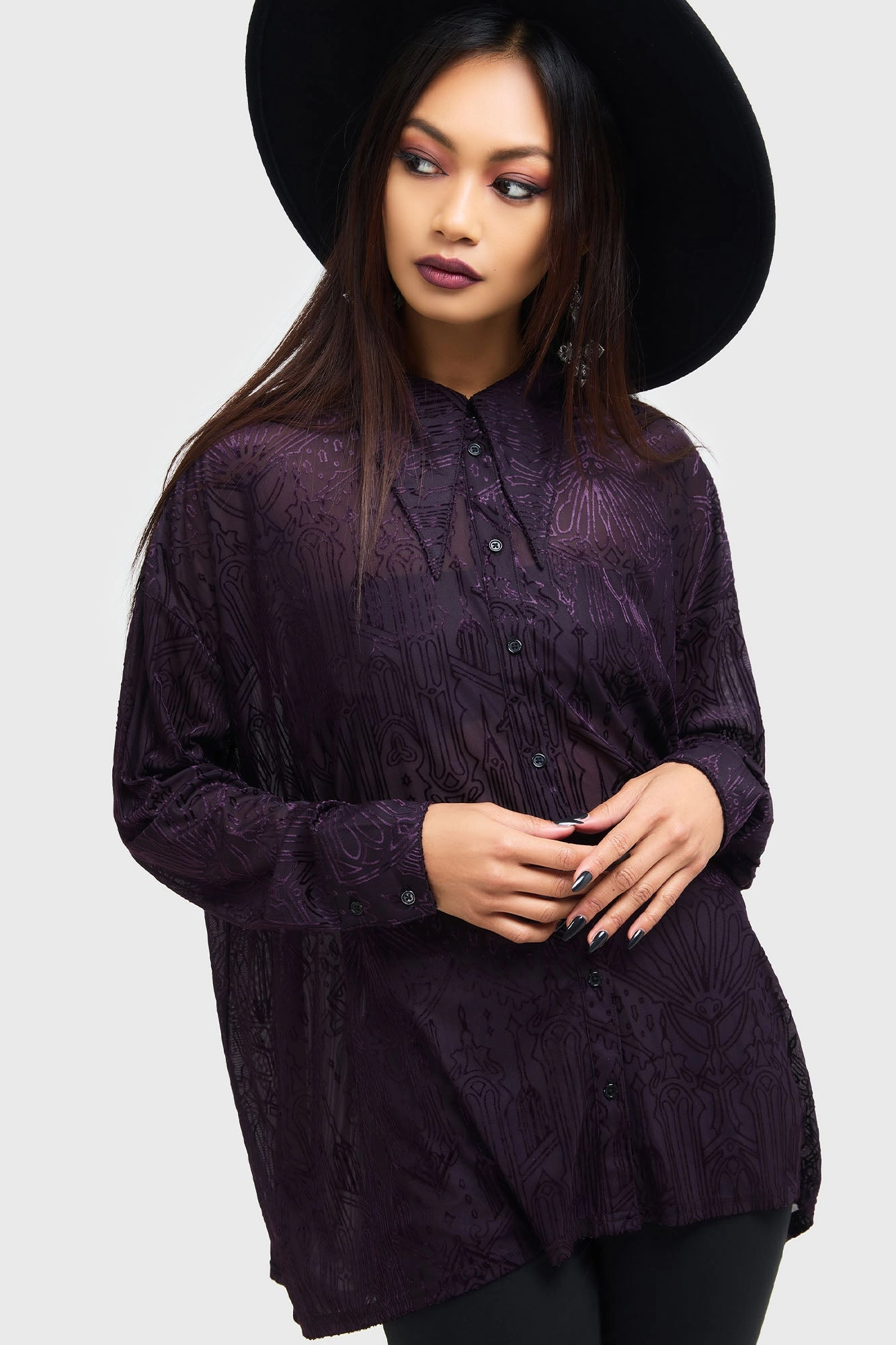 Gates Of Hell Shirt [Purple]