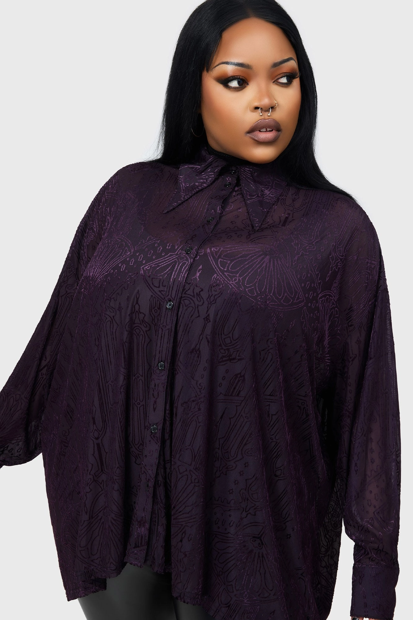 Gates Of Hell Shirt [Purple]