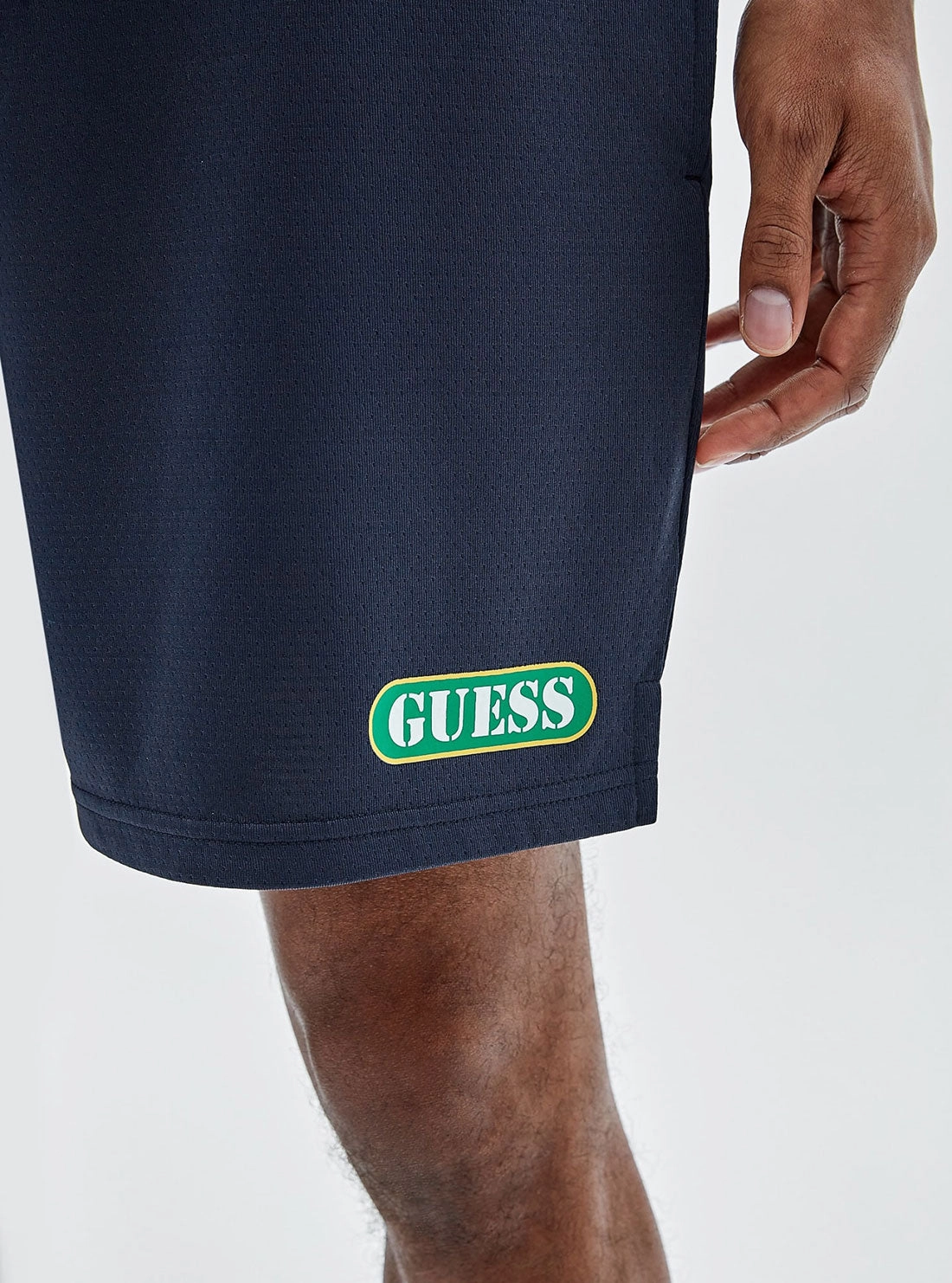 Guess Originals Blue Sonic Mesh Shorts