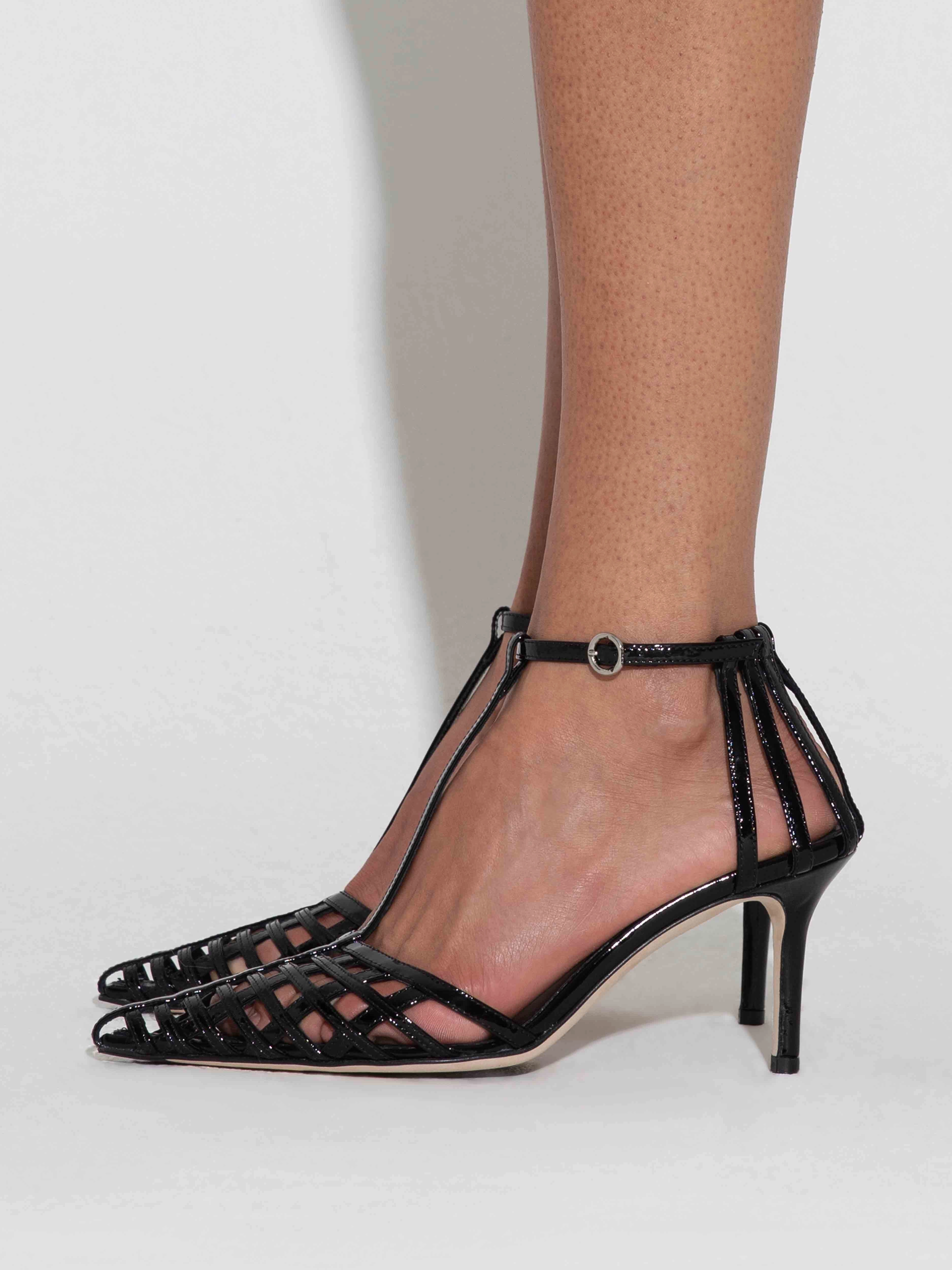 Halyna Leather Stiletto Pumps