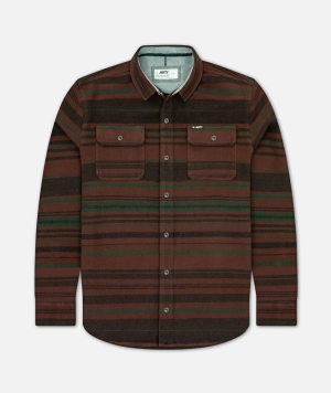 Horizon Flannel - Oxblood