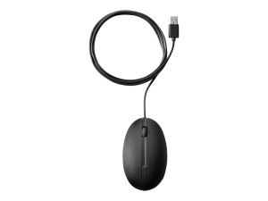 HP Desktop 320M - Mouse - 3 buttons - wired - USB - for HP 246 G7, 256 G8, 340 G7; EliteBook 745 G5, 830 G5, 840 G5; ZBook Studio 9VA80AA#ABA
