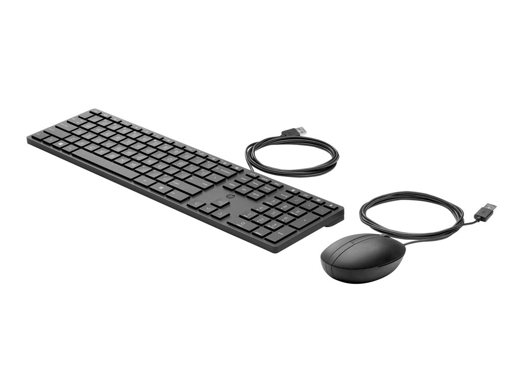 HP Desktop 320MK - Keyboard and mouse set - US - for HP 34; Elite Mobile Thin Client mt645 G7; EliteBook 830 G6 9SR36AA#ABA