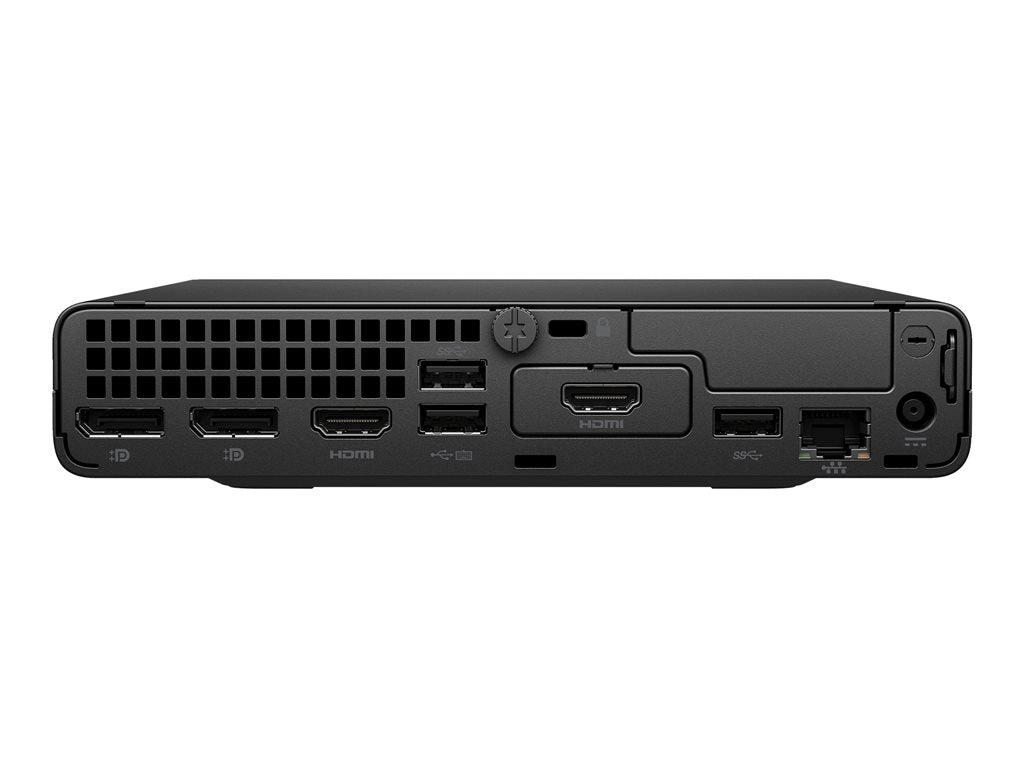 HP Pro 400 G9 - Mini Core i5 i5-14500T / up to 4.8 GHz - RAM 8 GB - SSD 256 GB - NVMe - UHD Graphics 770 - Gigabit Ethernet, A70P6UT#ABA