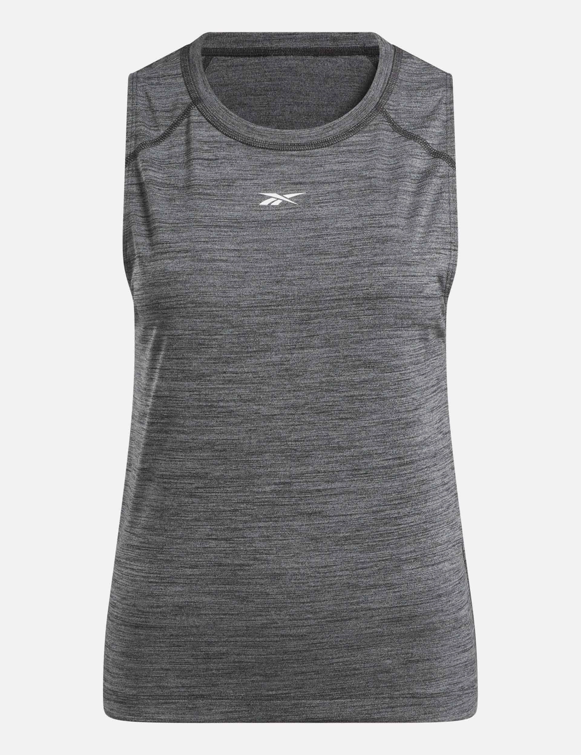 ID Train Tank Top - Black Melange