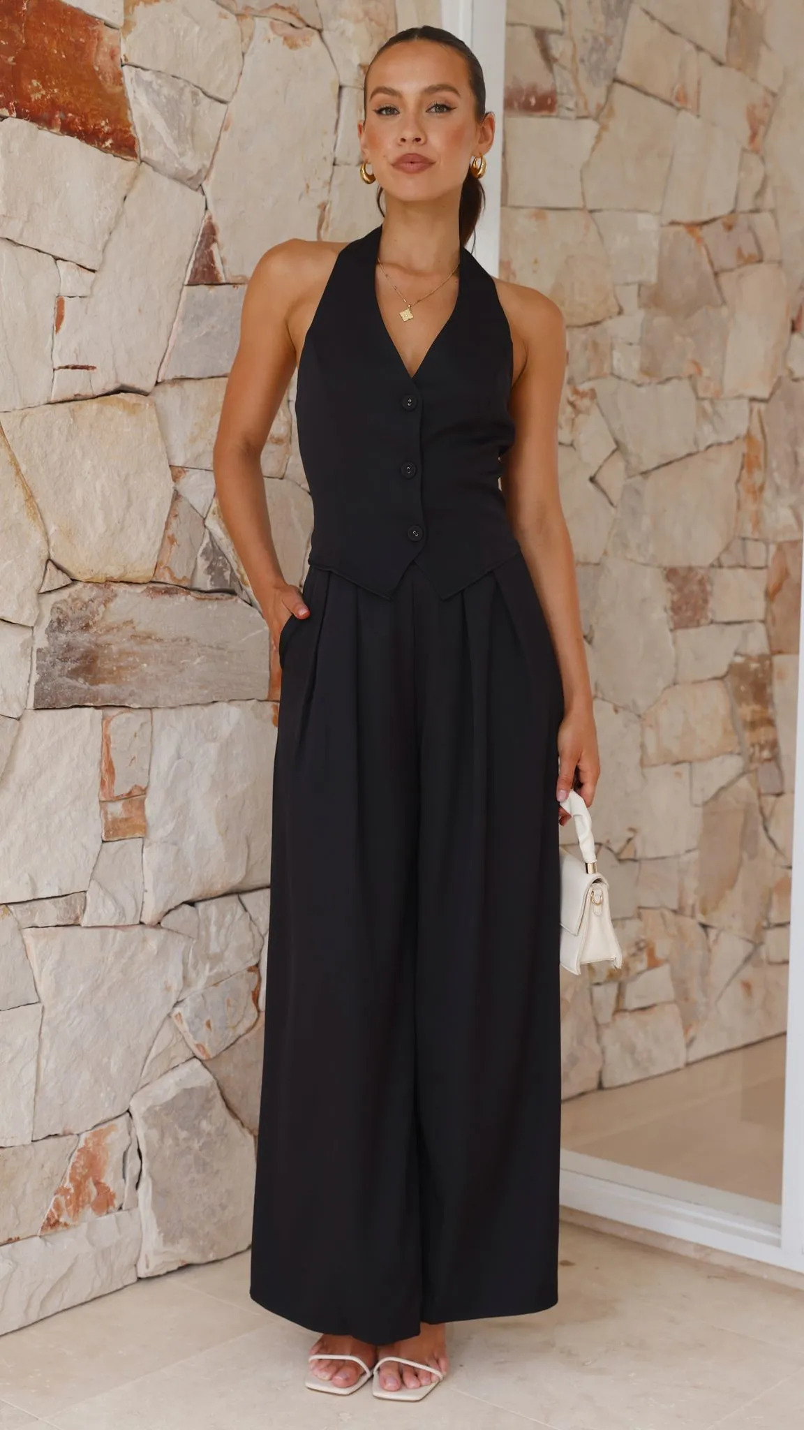 Idola Crop Top - Black