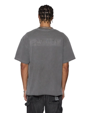 INTRUDER EKCESS SS TEE CHARCOAL