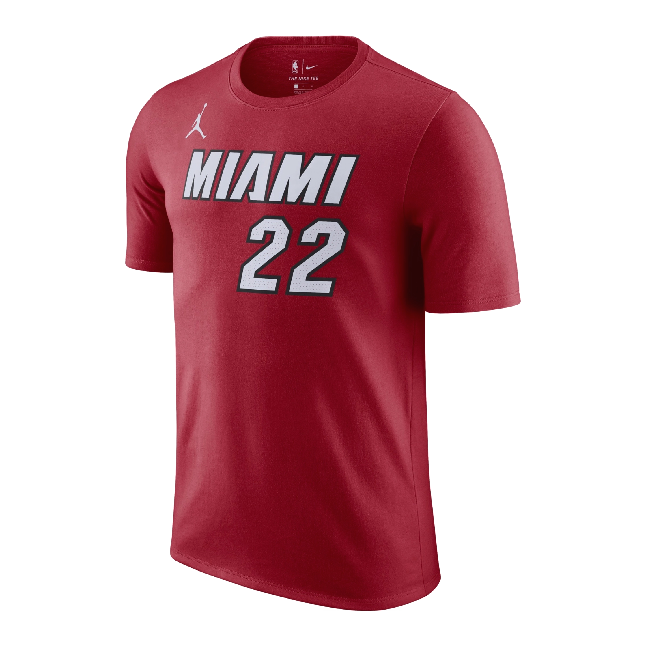 Jimmy Butler Jordan Brand Statement Red Name & Number Tee