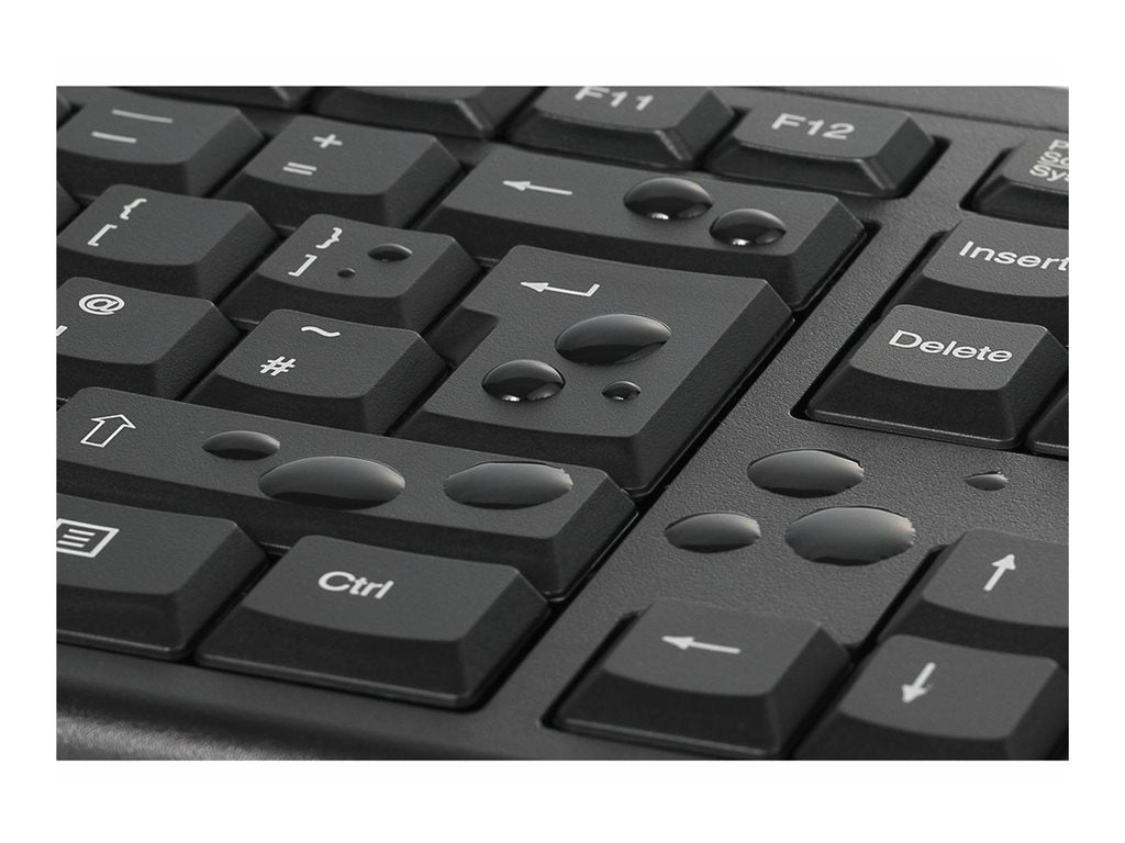Kensington KM150 EQ - Keyboard and mouse set - 100% - full size - wireless - 2.4 GHz - FSC cardboard K75562NA