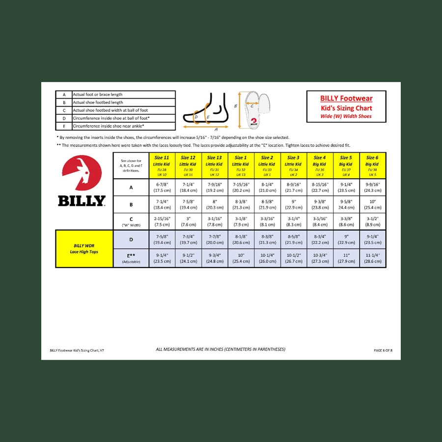 Kids' Billy CS Sneaker High Medium