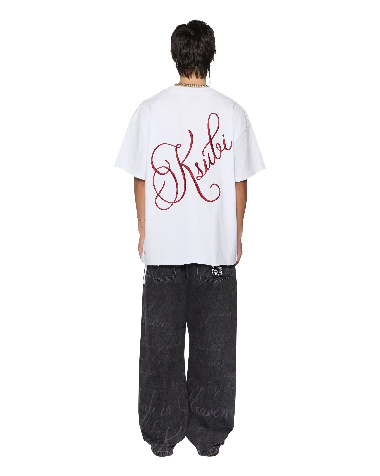 KURSED EKCESS SS TEE TRUE WHITE