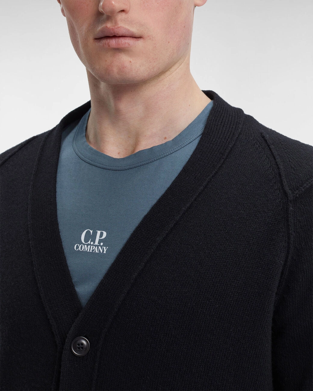 Lambswool Cardigan Black