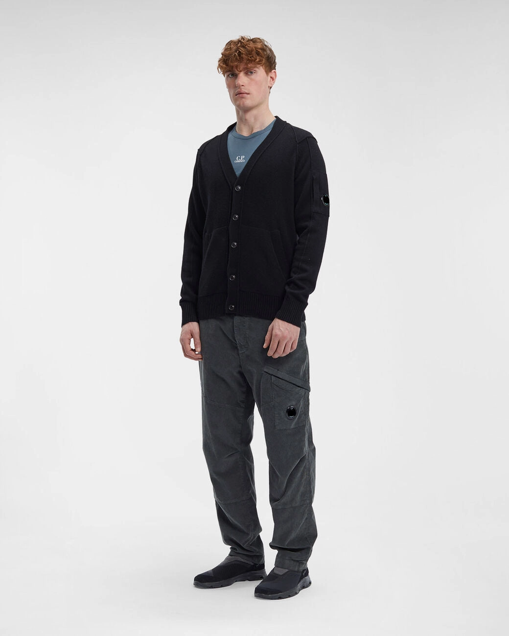 Lambswool Cardigan Black